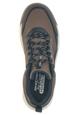 Rjavi nepremočljivi čevlji z memory peno Skechers Urban Street Hiker