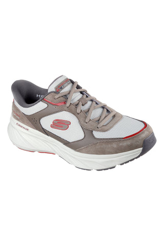 Rjavi mrežasti superge s Slip-ins in Air Cooled Memory Foam Skechers Edgeride Erlon