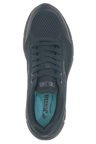 Črni športni copati z oprijemljivo podlogo iz spominske pene Joma Zen Men 2521