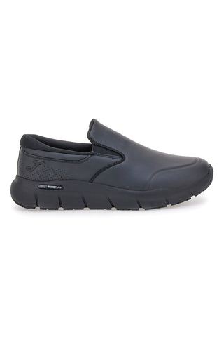 Črni slip on čevlji z blaženim podplatom Memory Foam Joma Keops Men 2521