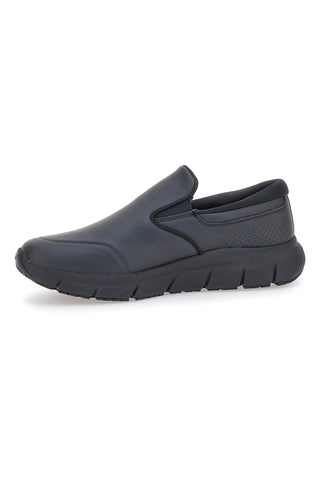 Črni slip on čevlji z blaženim podplatom Memory Foam Joma Keops Men 2521