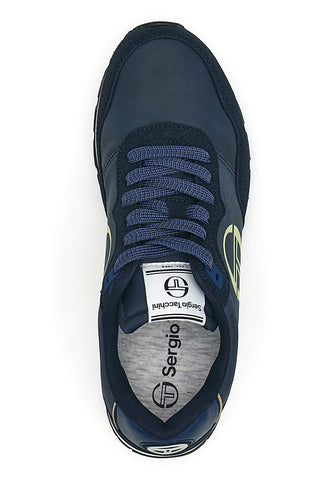 Modri športni copati z logotipom Sergio Tacchini STM523006 na strani