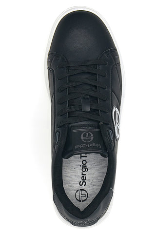 Črni športni copati z belo podplatom Sergio Tacchini STM524500