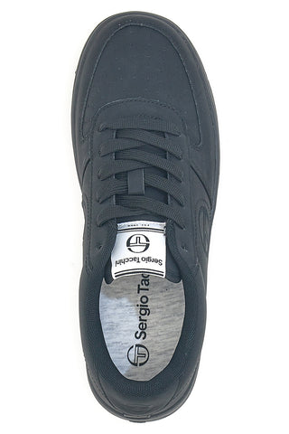 Črni superge s platformo Sergio Tacchini Biggie