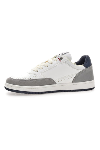 Bele in sive superge z modrimi vstavki Beverly Hills Polo BHM524201