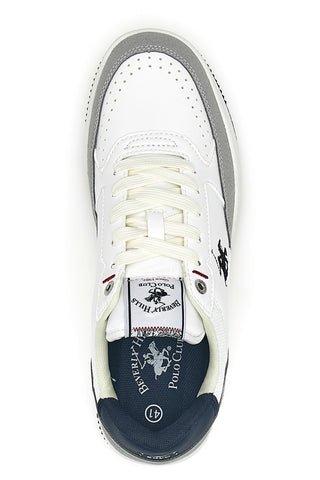 Bele in sive superge z modrimi vstavki Beverly Hills Polo BHM524201
