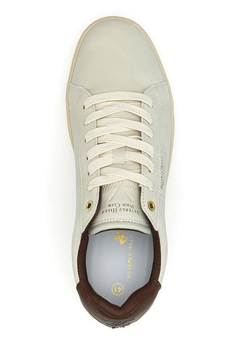 Bež superge z rjavimi detajli Beverly Hills Polo BHM525100
