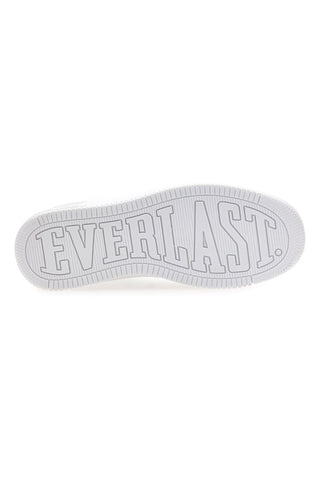 Povsem beli preluknjeni športni copati iz sintetičnih materialov Everlast EV713