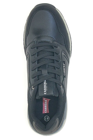 Črni športni copati s tehničnimi vstavki Carrera CAM412042020