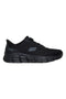 Črni copati s spominsko peno Skechers BOBS B Flex Glacial Edge