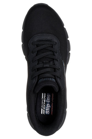 Črni copati s spominsko peno Skechers BOBS B Flex Glacial Edge