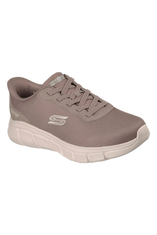 SKECHERS BOBS B FLEX GLACIAL EDGE TAUPE