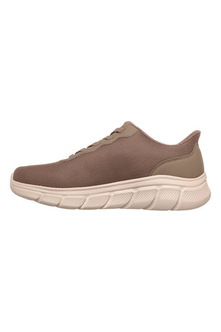 SKECHERS BOBS B FLEX GLACIAL EDGE TAUPE