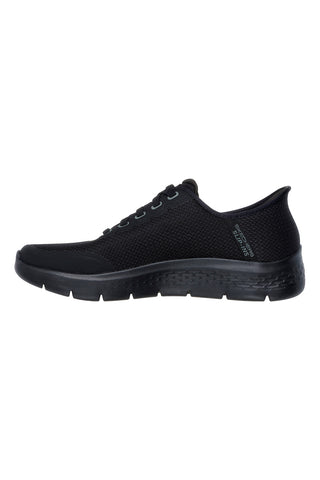 Črni slip-on superge iz mrežastega materiala z Air Cooled Memory Foam Skechers Go Walk Flex Netro
