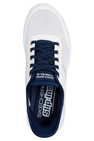 Modro-bele superge Slip-ins GO WALK Flex Skechers Netro