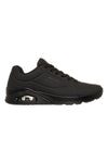 Črni čevlji z vidnim zračnim blazinico in Memory Foam Skechers UNO STAND ON AIR