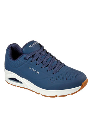 Modri športni copati z zračno blazinico Skechers Uno Stand On Air