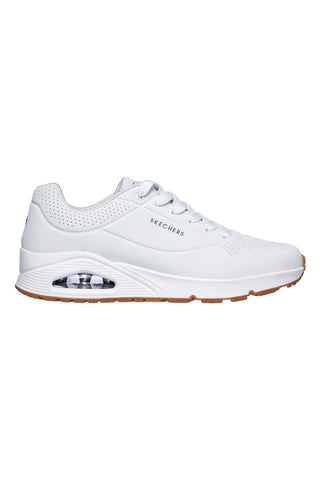 Bele superge z zračno blazinico in vložkom iz spominske pene Skechers UNO Stand On Air
