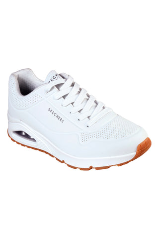 Bele superge z zračno blazinico in vložkom iz spominske pene Skechers UNO Stand On Air