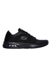 Črni čevlji iz mrežastega materiala z Air Cooled Memory Foam Skechers Dyna-Air Pelland