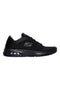 Črni čevlji iz mrežastega materiala z Air Cooled Memory Foam Skechers Dyna-Air Pelland