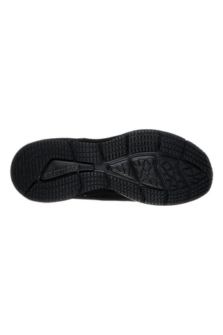 Črni čevlji iz mrežastega materiala z Air Cooled Memory Foam Skechers Dyna-Air Pelland