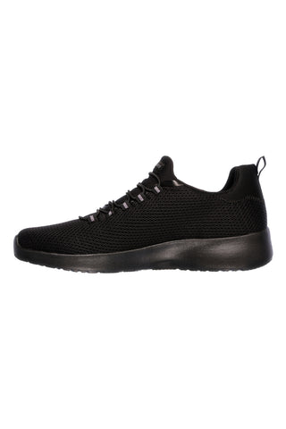 Črni slip-on superge iz mrežastega materiala s podplatom iz spominske pene Skechers Dynamight za moške