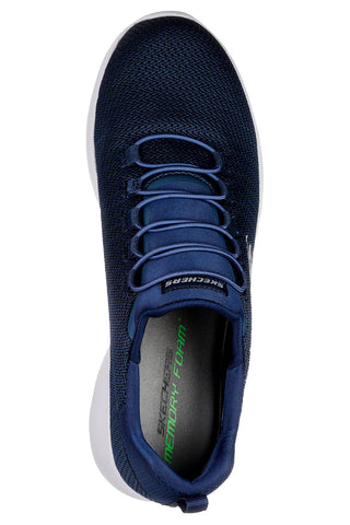 Modre športne copate iz mrežastega materiala z Memory Foam Skechers Dynamight