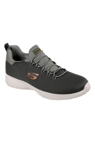 Sive športne copate iz udobnega mrežastega materiala Skechers Dynamight
