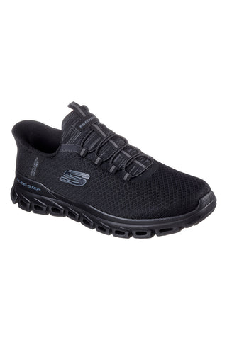 Črni slip-on čevlji s podplatom Glide-Step Skechers GLIDE-STEP NOXUS
