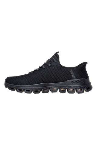 Črni slip-on čevlji s podplatom Glide-Step Skechers GLIDE-STEP NOXUS