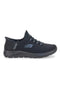 Mornarske čevlje Slip-ins iz mrežastega materiala z Air-Cooled Memory Foam Skechers Summits High Range Wide Fit