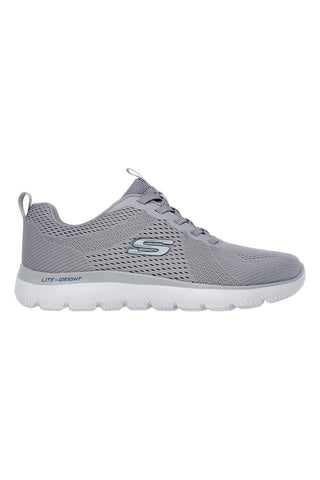 Sive mrežaste superge z Memory Foam Skechers Summits Eckler