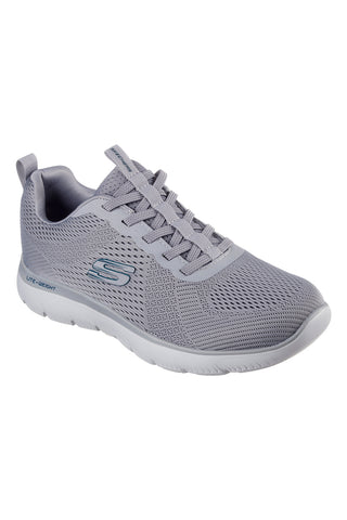Sive mrežaste superge z Memory Foam Skechers Summits Eckler