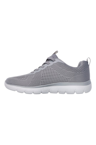 Sive mrežaste superge z Memory Foam Skechers Summits Eckler