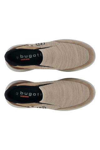 Bež mokasini Slip on Bugatti 335AFU6669005200
