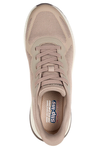 SKECHERS BOBS SQUAD 4 TAUPE