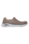 Taupe drsne mrežaste superge Skechers Arch fit Crosser Locke