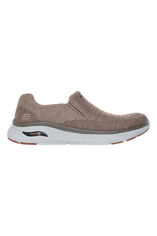 Taupe drsne mrežaste superge Skechers Arch fit Crosser Locke