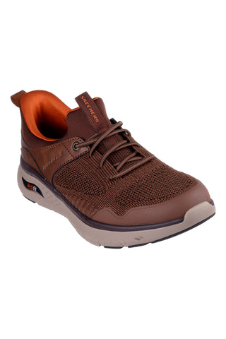 SKECHERS ARCH FIT CROSSER EMERIC BROWN