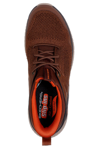 SKECHERS ARCH FIT CROSSER EMERIC BROWN