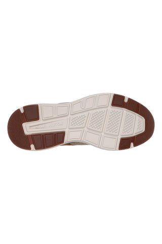 Taupe superge s podporo loka Skechers Arch Fit Crosser Emeric