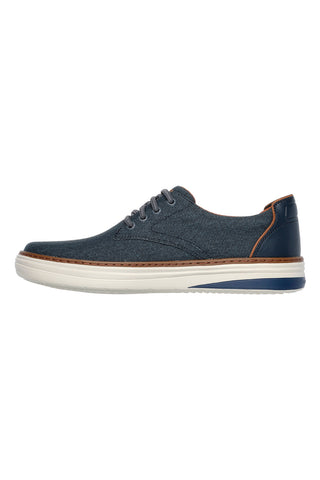 Skechers Hyland Ratner modre platnene superge
