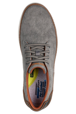 Čevlji Skechers Hyland Ratner canvas taupe