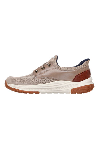 Superge taupe Slip-Ins Memory Foam Skechers Meroe Alden