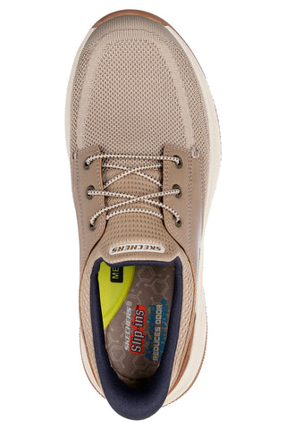 Superge taupe Slip-Ins Memory Foam Skechers Meroe Alden