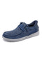 Modri copati s spominsko peno Skechers Melson Coronado