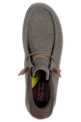 Kaki copati s spominsko peno Skechers Melson Coronado