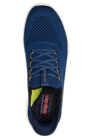 Superge slip ins blue knit Skechers Slade fifth