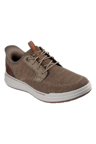 Čevlji Skechers Sterling ramone taupe mesh slip-on